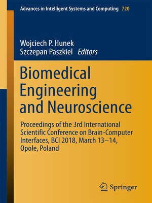 cover image of Biomedical Engineering and Neuroscience